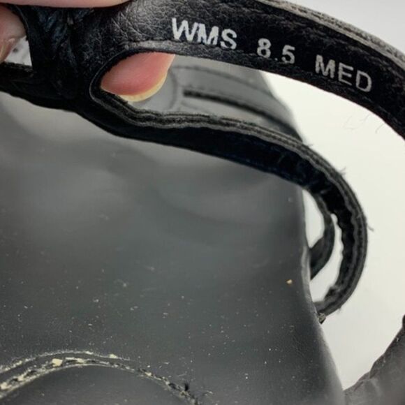 Unlisted Multi Color Stripe Sandal Wedge - Picture 7 of 8